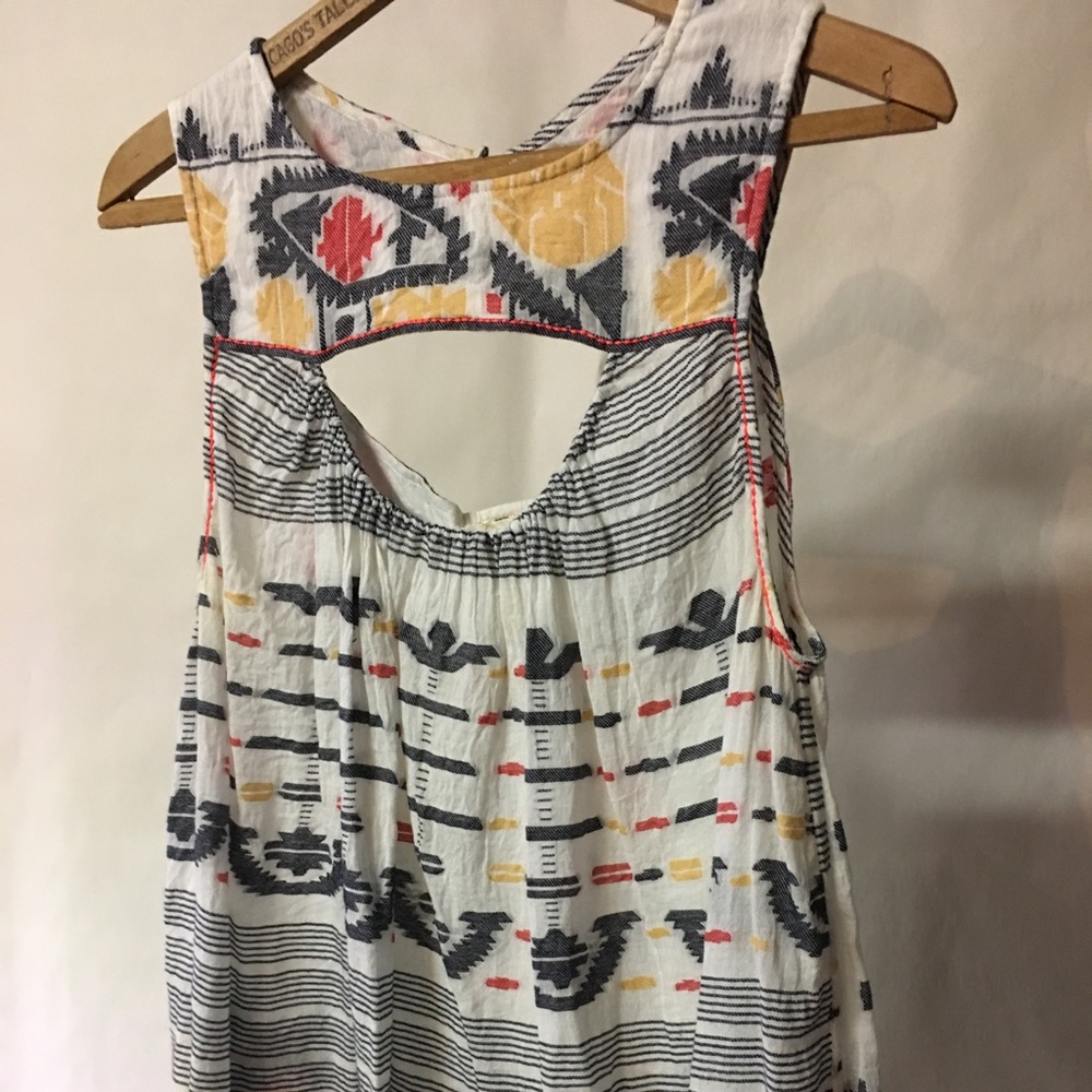 Free People Tribal Tank Top